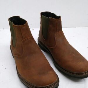 Timberland Men's Brown Chelsea Tremont Leather Ankle Boots Size 9.5.